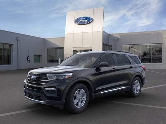 21 Ford Explorer Xlt Agate Black Ebony With Light Slate Uppers 2 3l Ecoboost I 4 Engine With Auto Start Stop Technology 10 Speed Automatic Transmission Intelligent 4wd